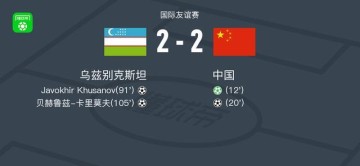 开云体育官网-国足封闭热身赛2-2战平乌兹别克斯坦，林良铭点射，谢文能破门